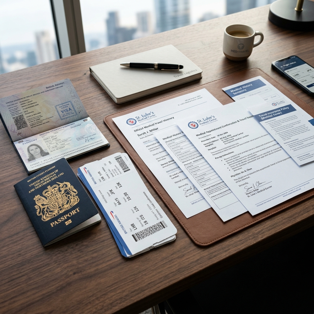 Travel & Medical Visa Logistics